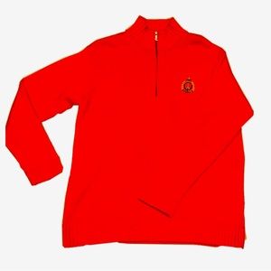 🧡Vintage Ralph Lauren Stitched Monogram Pullover 🧡